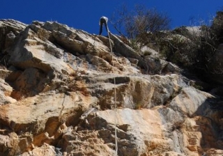  Rappel en escalade 